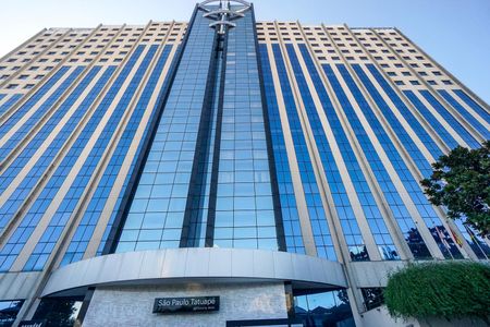 Studio à venda com 28m², 1 quarto e 1 vagaFachada