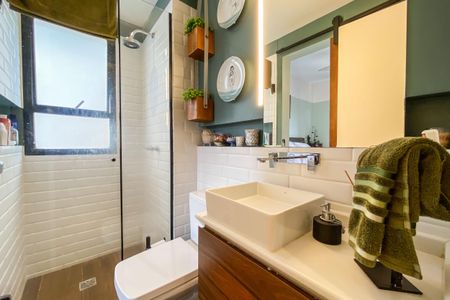 Apartamento à venda com 53m², 2 quartos e 1 vaga Apartamento à venda com 53m², 2 quartos e 1 vagaBanheiro