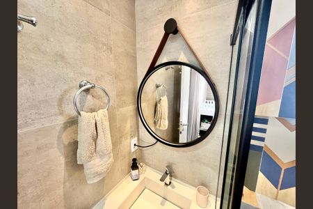 Apartamento à venda com 50m², 2 quartos e 2 vagasBanheiro da Suíte