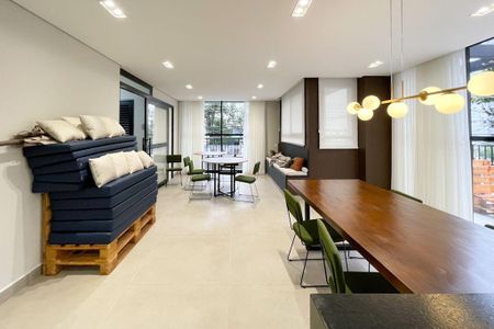 Apartamento à venda com 42m², 1 quarto e 1 vaga Apartamento à venda com 42m², 1 quarto e 1 vagaÁrea comum - Salão de festas