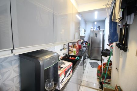Apartamento à venda com 62m², 2 quartos e 1 vagaCozinha e Área de Serviço