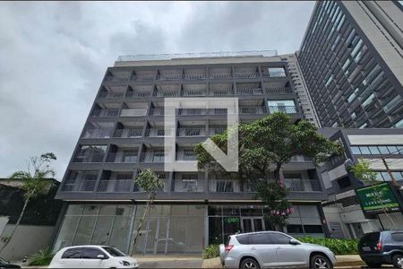 Studio à venda com 27m², 1 quarto e sem vaga Studio à venda com 27m², 1 quarto e sem vagaFachada