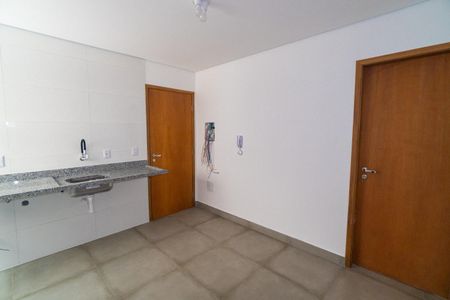 Sala/Cozinha de kitnet/studio para alugar com 1 quarto, 28m² em Jardim Oriental, São Paulo