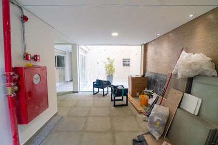 Studio para alugar com 32m², 1 quarto e sem vaga Studio para alugar com 32m², 1 quarto e sem vagaHall social