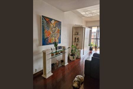 Sala de apartamento à venda com 1 quarto, 111m² em Barra da Tijuca, Rio de Janeiro
