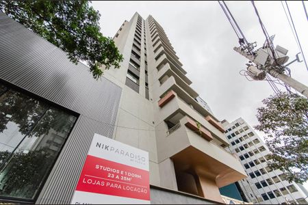 Apartamento à venda com 27m², 0 quarto e sem vagaFachada e portaria