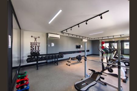 Apartamento à venda com 57m², 2 quartos e 1 vaga Apartamento à venda com 57m², 2 quartos e 1 vagaÁrea comum - Academia