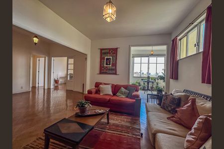 Sala de apartamento à venda com 4 quartos, 213m² em Flamengo, Rio de Janeiro
