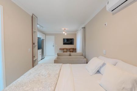 Studio para alugar com 29m², 1 quarto e 1 vaga Studio para alugar com 29m², 1 quarto e 1 vagaQuarto