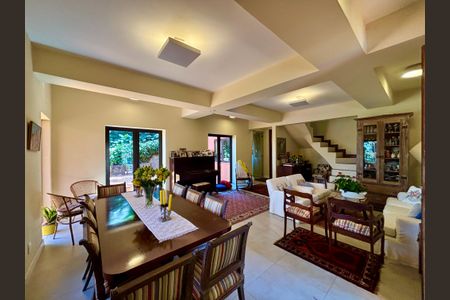 Sala 1 de casa à venda com 6 quartos, 246m² em Lagoa, Rio de Janeiro
