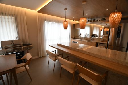 Apartamento para alugar com 48m², 1 quarto e 2 vagasÁrea comum - Salão de festas