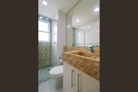 Apartamento à venda com 58m², 2 quartos e 1 vaga Apartamento à venda com 58m², 2 quartos e 1 vagaBanheiro da Suíte