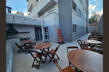 Studio à venda com 27m², 1 quarto e sem vaga Studio à venda com 27m², 1 quarto e sem vagaÁrea comum - Churrasqueira