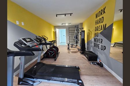 Studio à venda com 27m², 1 quarto e sem vaga Studio à venda com 27m², 1 quarto e sem vagaAcademia