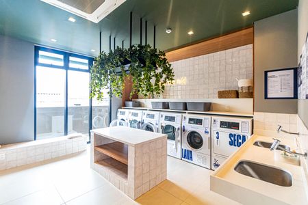 Studio à venda com 30m², 1 quarto e sem vaga Studio à venda com 30m², 1 quarto e sem vagaLavanderia