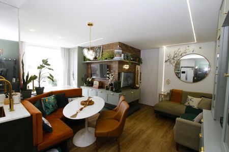 Apartamento à venda com 57m², 2 quartos e 2 vagasSala