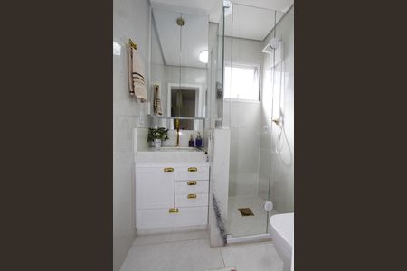 Apartamento à venda com 57m², 2 quartos e 2 vagasBanheiro da Suíte