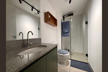 Apartamento à venda com 28m², 1 quarto e sem vaga Apartamento à venda com 28m², 1 quarto e sem vagaBanheiro