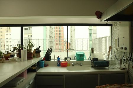 Apartamento à venda com 213m², 3 quartos e 3 vagasCobertura - Sala e Cozinha Integrada
