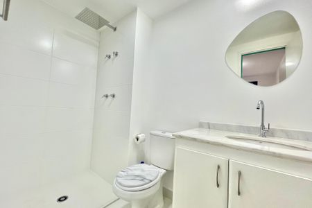 Apartamento à venda com 35m², 1 quarto e sem vagaBanheiro da Suíte
