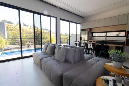 Casa de condomínio à venda com 215m², 3 quartos e 4 vagasSala