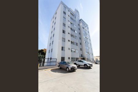 Apartamento à venda com 65m², 2 quartos e 1 vagaFachada do bloco