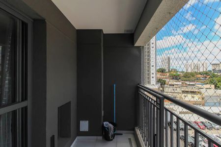 Varanda da Kitnet de kitnet/studio à venda com 1 quarto, 26m² em Jardim Independência (são Paulo), São Paulo
