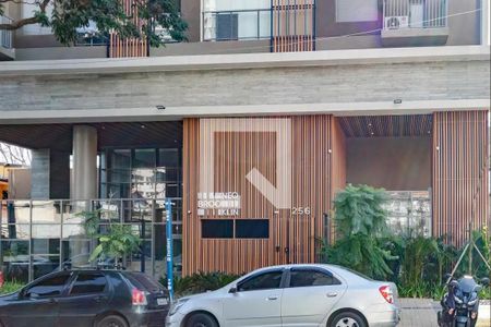 Apartamento à venda com 75m², 2 quartos e 1 vagaFachada e portaria