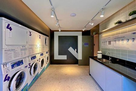 Studio à venda com 30m², 1 quarto e sem vaga Studio à venda com 30m², 1 quarto e sem vagaLavanderia