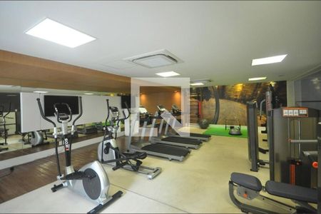 Apartamento à venda com 111m², 1 quarto e 2 vagas Apartamento à venda com 111m², 1 quarto e 2 vagasÁrea comum - Academia