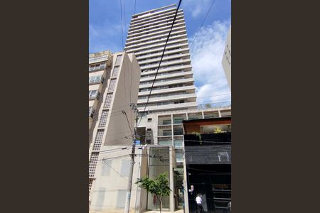 Studio à venda com 28m², 1 quarto e sem vagaFachada