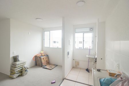 Apartamento para alugar com 48m², 2 quartos e 1 vaga Apartamento para alugar com 48m², 2 quartos e 1 vagaDetalhe da Sala/Cozinha