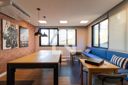 Apartamento à venda com 24m², 1 quarto e sem vagaSalão de Jogos