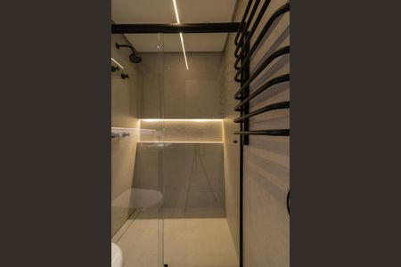 Studio para alugar com 53m², 1 quarto e 1 vaga Studio para alugar com 53m², 1 quarto e 1 vagaBanheiro Social