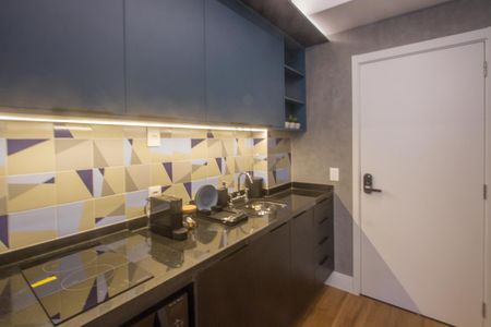 Studio para alugar com 30m², 1 quarto e sem vaga Studio para alugar com 30m², 1 quarto e sem vagaCozinha