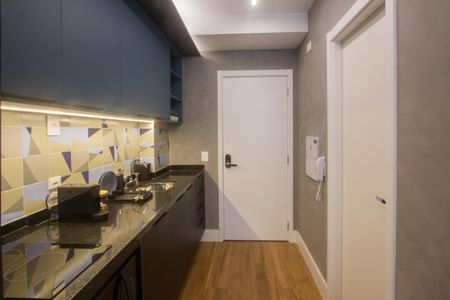 Studio para alugar com 30m², 1 quarto e sem vaga Studio para alugar com 30m², 1 quarto e sem vagaCozinha