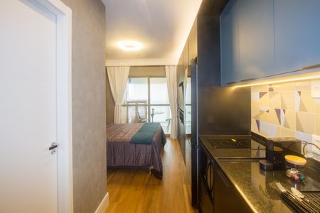 Studio para alugar com 30m², 1 quarto e sem vaga Studio para alugar com 30m², 1 quarto e sem vagaCozinha