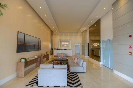 Studio para alugar com 43m², 1 quarto e 1 vaga Studio para alugar com 43m², 1 quarto e 1 vagaHall de entrada