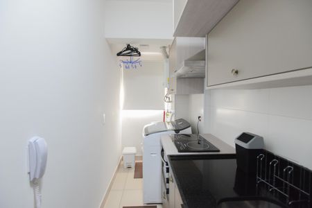 Studio para alugar com 43m², 1 quarto e 1 vaga Studio para alugar com 43m², 1 quarto e 1 vagaCozinha e Área de Serviço