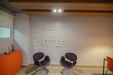 Studio para alugar com 43m², 1 quarto e 1 vaga Studio para alugar com 43m², 1 quarto e 1 vagaÁrea comum - Sala de Reuniões