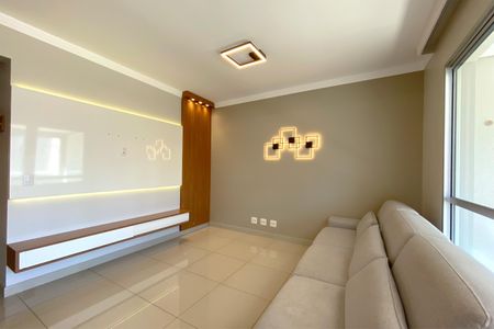 Sala de apartamento à venda com 4 quartos, 126m² em Vila da Serra, Nova Lima