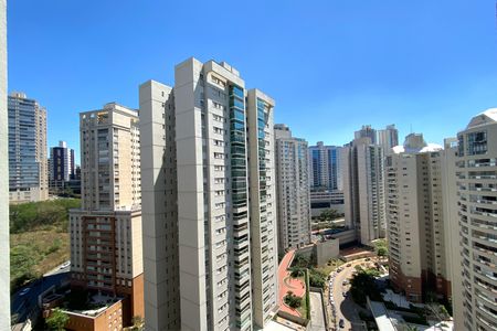 Vista da Sala de apartamento à venda com 4 quartos, 126m² em Vila da Serra, Nova Lima