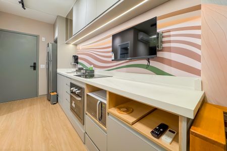Studio à venda com 23m², 1 quarto e sem vaga Studio à venda com 23m², 1 quarto e sem vagaCozinha