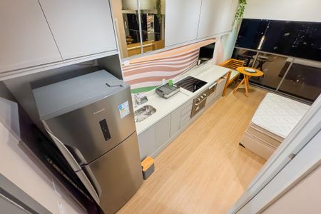 Studio à venda com 23m², 1 quarto e sem vaga Studio à venda com 23m², 1 quarto e sem vagaCozinha