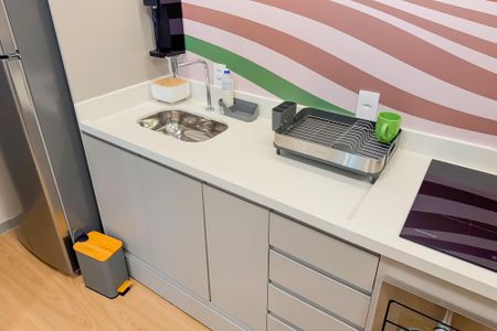 Studio à venda com 23m², 1 quarto e sem vaga Studio à venda com 23m², 1 quarto e sem vagaCozinha