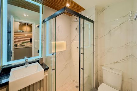 Studio à venda com 23m², 1 quarto e sem vaga Studio à venda com 23m², 1 quarto e sem vagaBanheiro