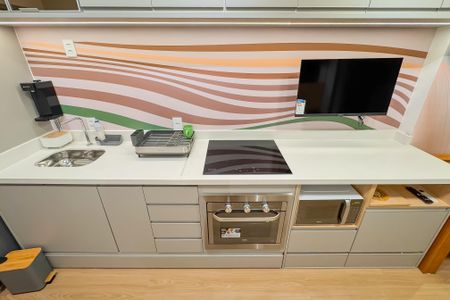 Studio à venda com 23m², 1 quarto e sem vaga Studio à venda com 23m², 1 quarto e sem vagaCozinha