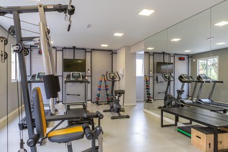 Apartamento à venda com 36m², 2 quartos e sem vaga Apartamento à venda com 36m², 2 quartos e sem vagaÁrea comum - Academia
