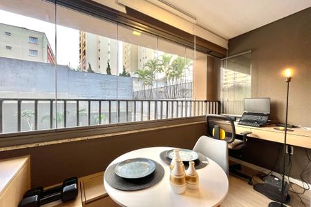 Studio à venda com 25m², 1 quarto e sem vagaVaranda