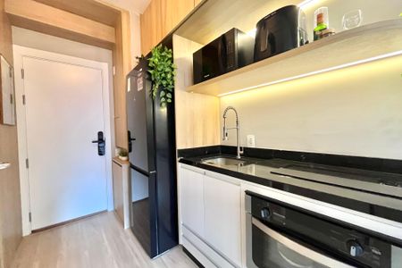 Studio à venda com 25m², 1 quarto e sem vagaCozinha